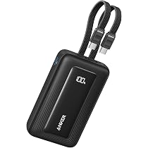 Amazon | Anker Zolo Power Bank (10000mAh, 35W, Built-In Dual USB-C
